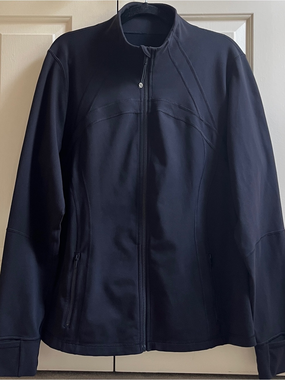 🍒LULULEMON sz 20 DEFINE Jacket SOLID BLACK *LUON ~ DISCONTINUED SIZE!!